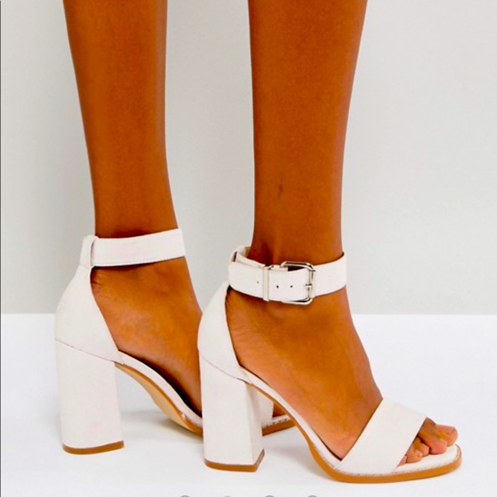ASOS Off White Strappy Sandals, New
